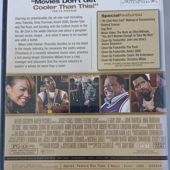 1/$7… 2/$12… 3/$15… 5/$20 🎥 DVD Movies, films, películas ✨Be Cool - Picture 2 of 2